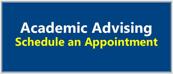 Schedule an academic advising appointment